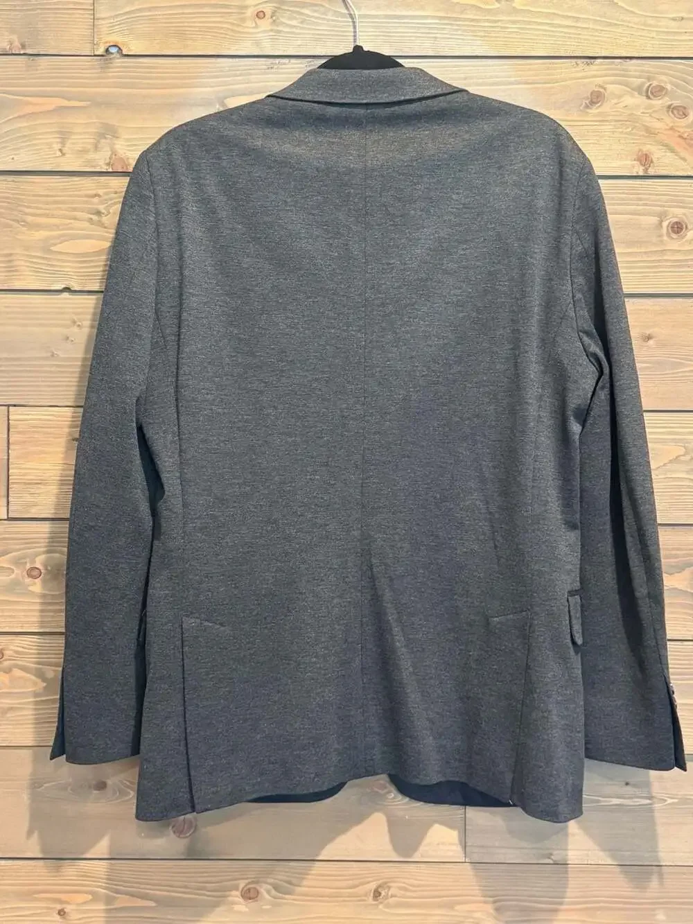 Apt 9 Premier Flex Stretch Knit Sport Coat Blazer Charcoal Gray 38R